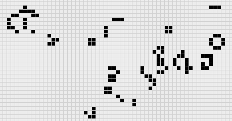 Conway's Game of Life on Ethereum based on Randomness provided by a Chainlink Oracle